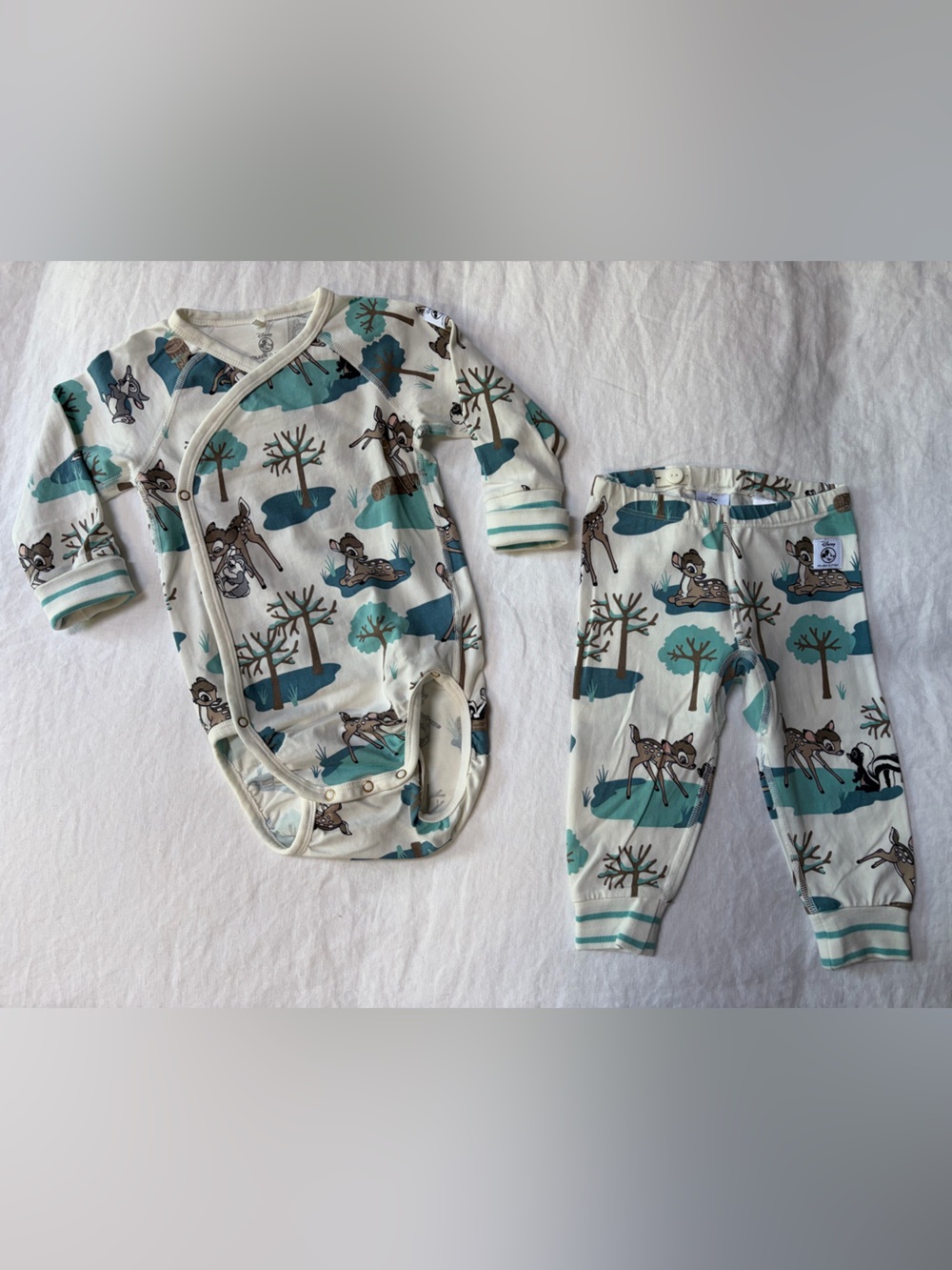 Polarn O Pyret x Disney Bambi Bodysuit & Leggings set